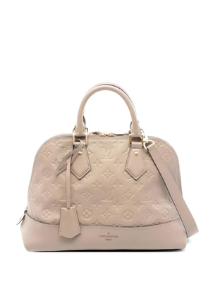 Louis Vuitton Pre-Owned 2019 PM Neo Alma embossed leather handbag - Neutrals