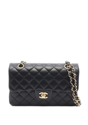 CHANEL Pre-Owned 2021 small Classic Flap matelasse shoulder bag - Black
