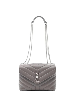 Saint Laurent Pre-Owned 2010s small Lulu leather shoulder bag - Grey