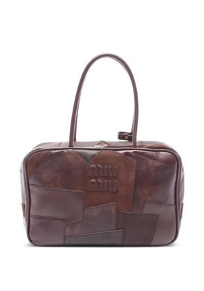 Miu Miu Pre-Owned 2010s Beau tote bag - Brown