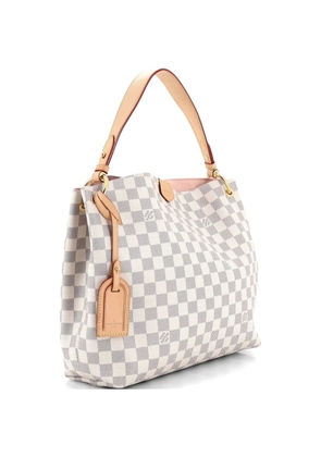 Louis Vuitton Pre-Owned Graceful Handbag Damier PM hobo bag - White