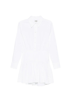 STAUD Rocco mini dress - White