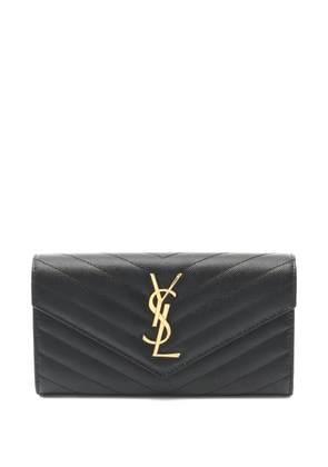 Saint Laurent Pre-Owned 2020s leather wallet - Black