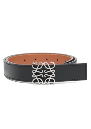 LOEWE logo-buckle belt - Black