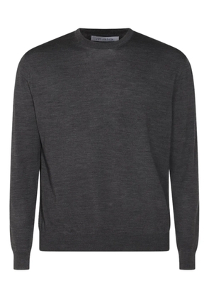 Malo crew-neck wool sweater - Grey