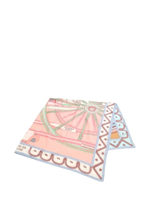 Hermès Pre-Owned 10s printed scarf - Pink