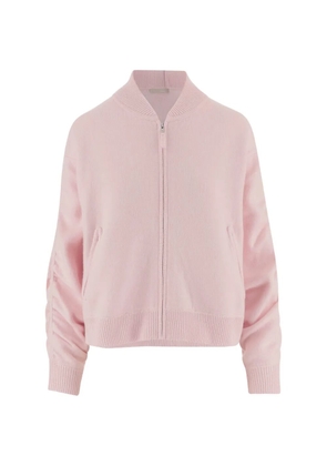 Allude zip long-sleeve sweatshirt - Pink
