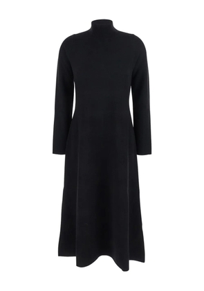 Antonelli high-neck midi dress - Black