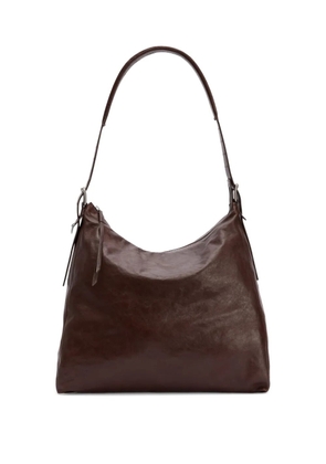 LEMAIRE belted leather tote bag - Brown