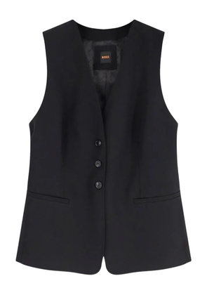 BOSS button closure javesta gilet - Black