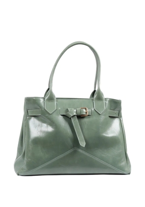 Ballantyne Kate leather tote bag - Green
