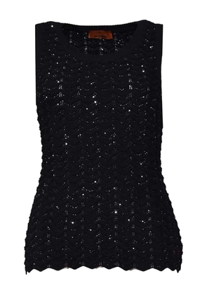 Missoni sequin-embellished tank top - Black