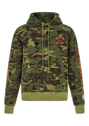 GALLERY DEPT. Dépt. De La Galerie camouflage hoodie - Green