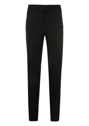 Saint Laurent side-stripe tailored trousers - Black