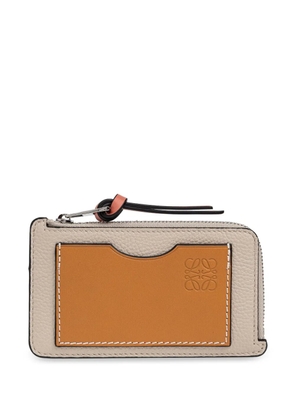 LOEWE logo-embossed cardholder - Neutrals