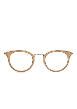 Kame Mannen round-frame glasses - Neutrals