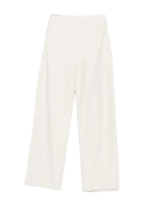 Emporio Armani textured straight trousers - Neutrals