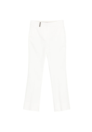 Peserico white trousers - Neutrals