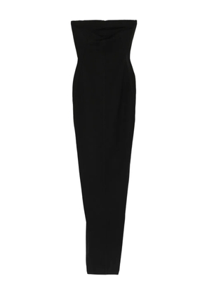 Rick Owens strapless fitted dress - Black