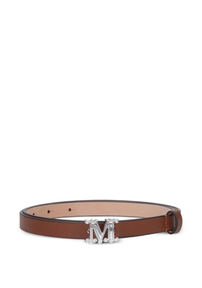 Max Mara leather belt - Brown