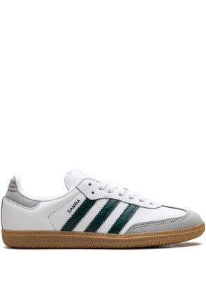 adidas Samba OG 'Cloud White/Collegiate Green/Grey Two/Gum' sneakers