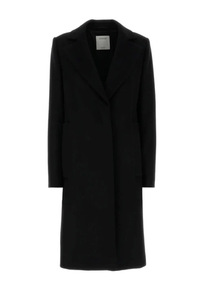 Sportmax long-sleeve coat - Black