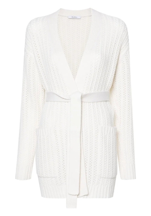Max Mara Balzac open-front cardigan - White