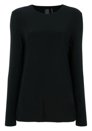 Norma Kamali round neck sweater - Black