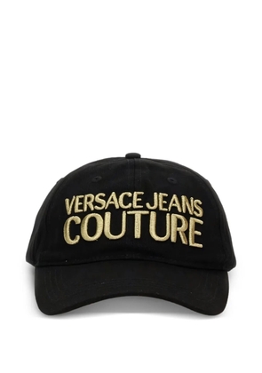 Versace Jeans Couture logo-embroidered baseball cap - Black
