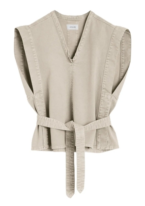 LEMAIRE Chasuble top - Brown