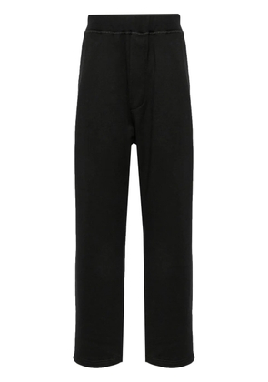 DSQUARED2 logo-appliqué straight-leg track pants - Black