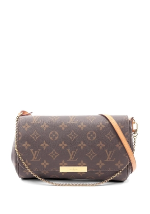 Louis Vuitton Pre-Owned 2014 monogram chain leather tote bag - Brown