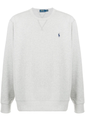 Polo Ralph Lauren logo embroidered T-shirt - Grey