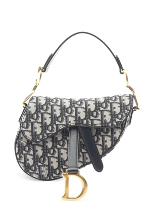 Christian Dior Pre-Owned 2010s mini Saddle bag - Blue