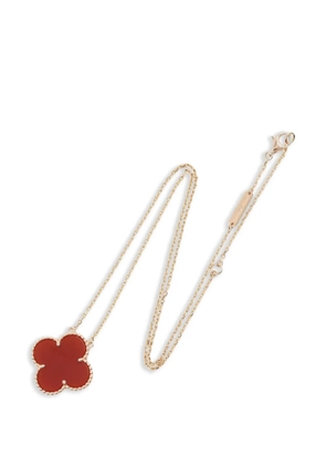 Van Cleef & Arpels Pre-Owned magic Alhambra carnelian necklace - Gold