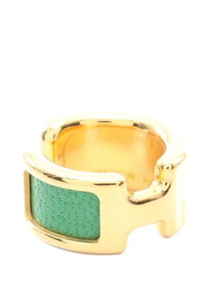 Hermès Pre-Owned Olympe PM leather ear cuff - Gold