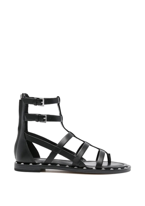 Michael Kors Noa buckle-detail studded sandals - Black