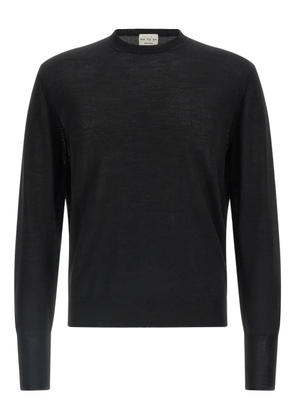 Ma'ry'ya long-sleeve crew-neck sweater - Black