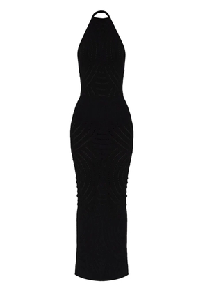 MISBHV open-knit maxi dress - Black