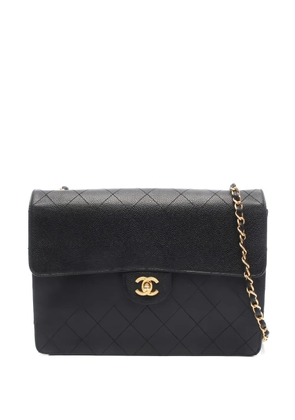 CHANEL Pre-Owned 1997 Matelasse chain shoulder bag - Black