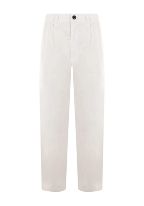 Mythinks pleated cotton trousers - White