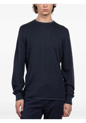 rag & bone Gregory waffle-knit sweater - Blue