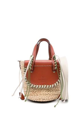 CUBA LAB Habanera Bandana bucket bag - Neutrals