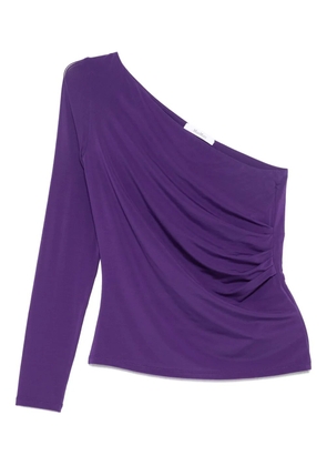 Max Mara one-shoulder top - Purple