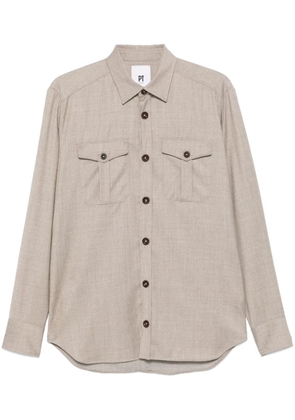 PT Torino long-sleeve shirt - Neutrals