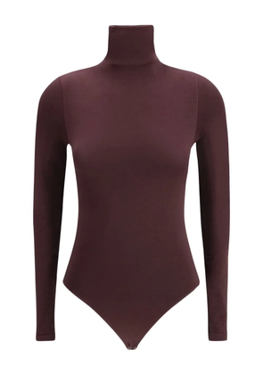 Wolford turtleneck long-sleeve bodysuit - Brown