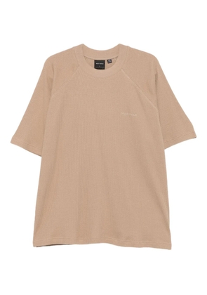 Daily Paper ribbed logo t-shirt - Neutrals