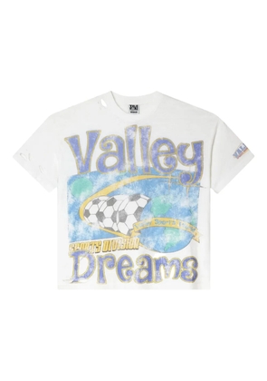 Vale Futball graphic-print T-shirt - White
