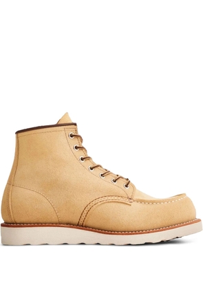 Red Wing Shoes Classic Moc 6 Inch Boot 'Hawthorn Abilene - Beige' boots - Neutrals