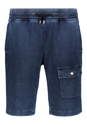 Moorer cotton bermuda shorts - Blue